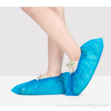 도매 방수 발 신발 커버 일회용 비 짠 직물 미끄럼 부팅 커버